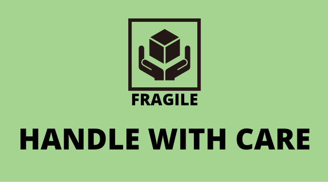 Handle With Care Sticker | ikartzshop