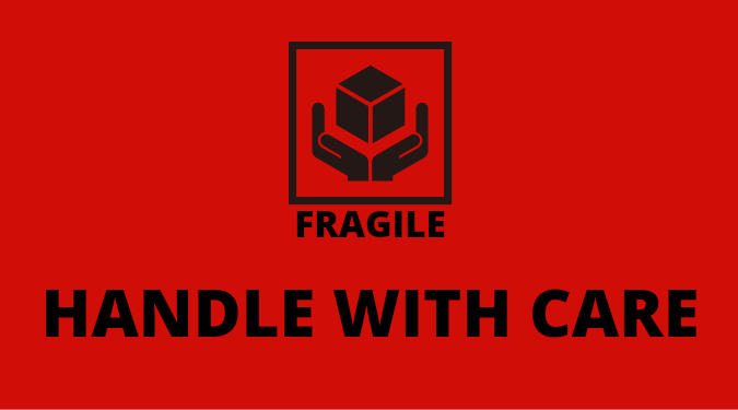 Handle With Care Sticker | ikartzshop