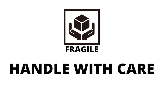 Handle With Care Sticker | ikartzshop