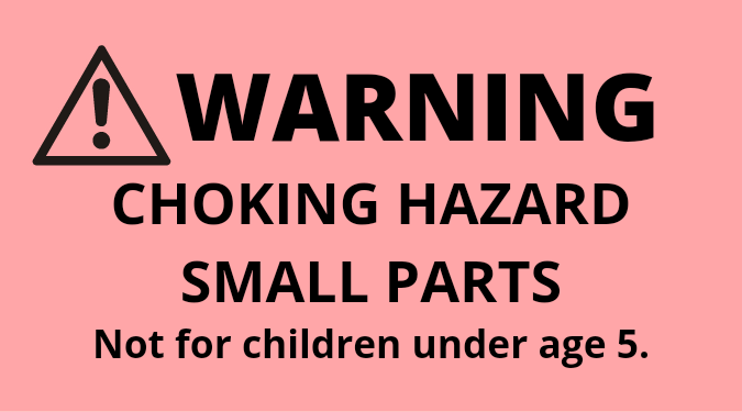 Choking Warning Sticker | ikartzshop