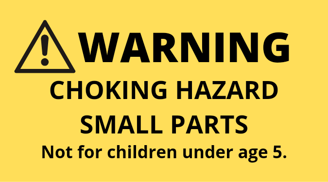 Choking Warning Sticker | ikartzshop