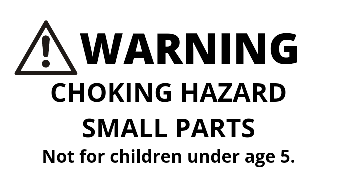 Choking Warning Sticker | ikartzshop